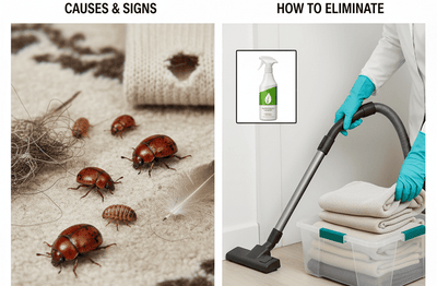 Brown Carpet Beetles: Causes, Signs, and How to Eliminate Them