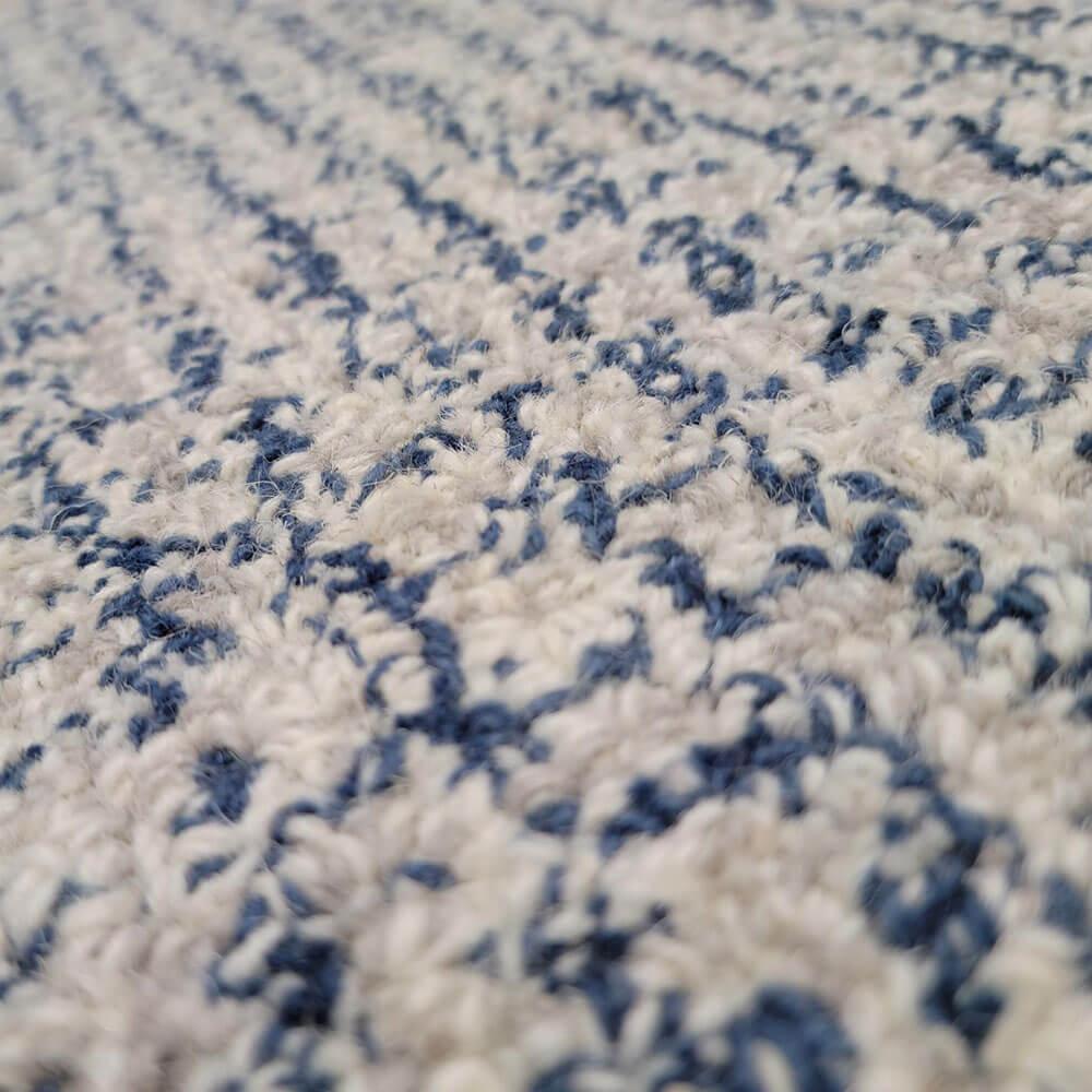 Whitte Floor Rag Pure Wool Textured White Floor Rug – Scandic Knots